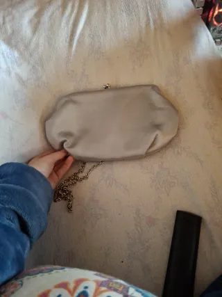 Bolso de fiesta plateado