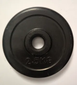 Disco de pesas DOMYOS 0'5, 1 y 2kg