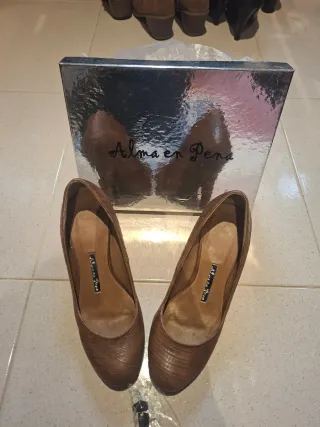 Zapatos Alma en Pena Marrones Talla 37