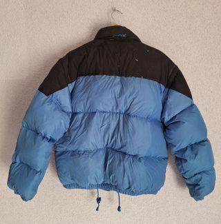 Chaqueta de plumas ROX azul y negra