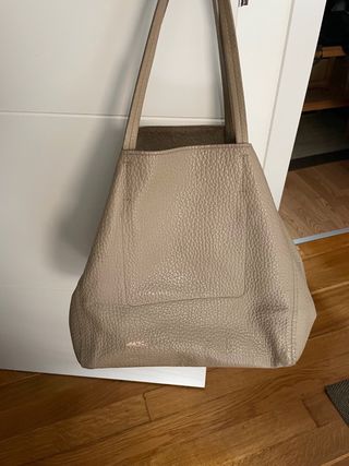 Bolso Bimba y Lola Beige Plata