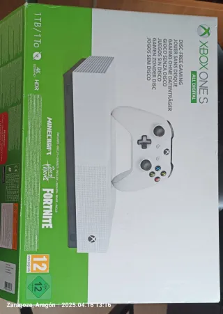 Xbox One S All Digital Blanca