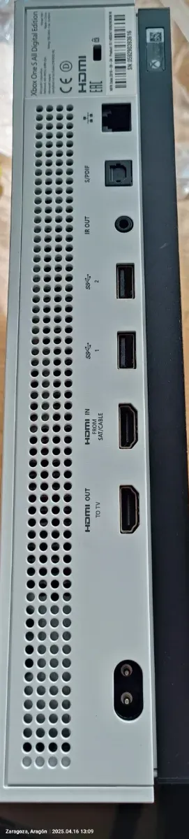 Xbox One S All Digital Blanca