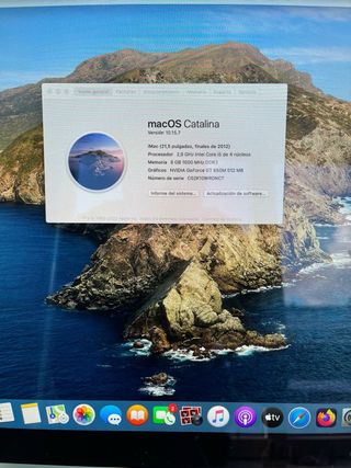 iMac 21,5 2,9 GHz Intel Core i5 4 núcleos