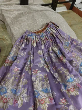 Falda Fallera Huertana Multicolor