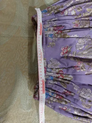 Falda Fallera Huertana Multicolor