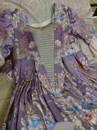 Falda Fallera Huertana Multicolor