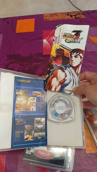 Lote 5 juegos PSP: Tekken, God of War, Alpha...