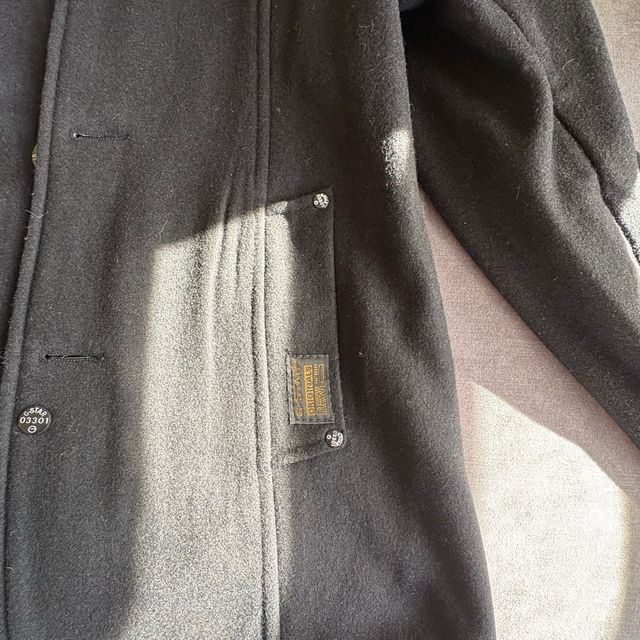 Abrigo G-Star Hombre Talla XL Negro talla como M