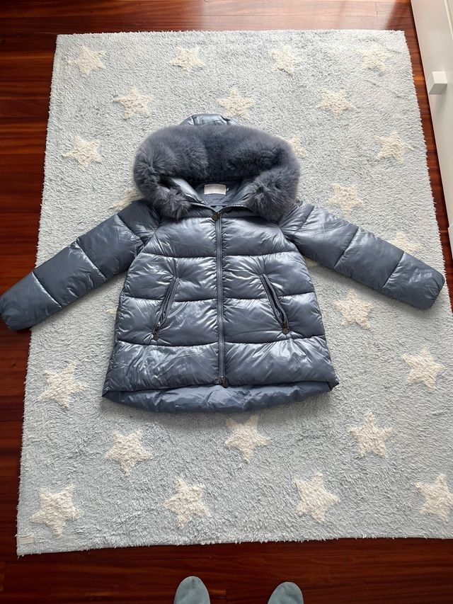 Plumífero azul muy bonito. Talla S