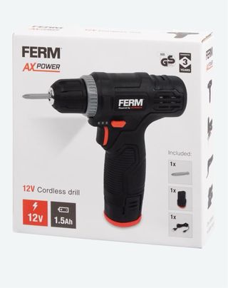 Taladro Inalámbrico FERM 12V