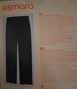 Pantalón Palazzo Esmara Talla 38