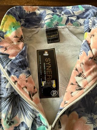 Maglia Synergy Zip Floreale XXL