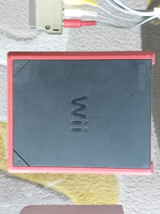 Nintendo Wii Mini Roja y Negra