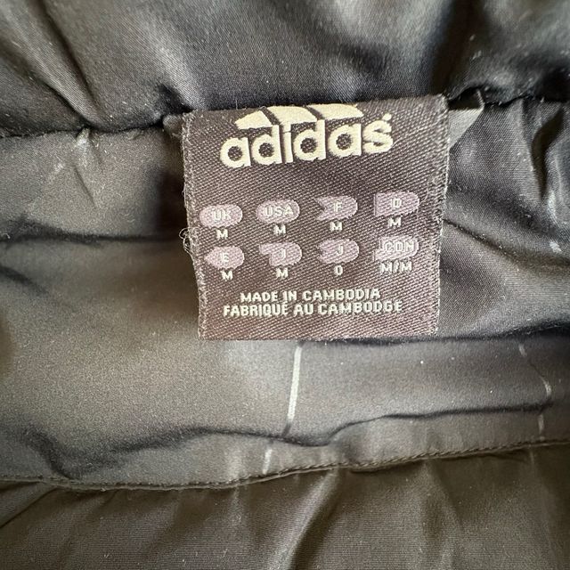 Plumas Adidas Hombre Talla M Negra