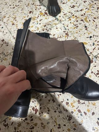 Stivali Nero Giardini Pelle Neri Tg 37