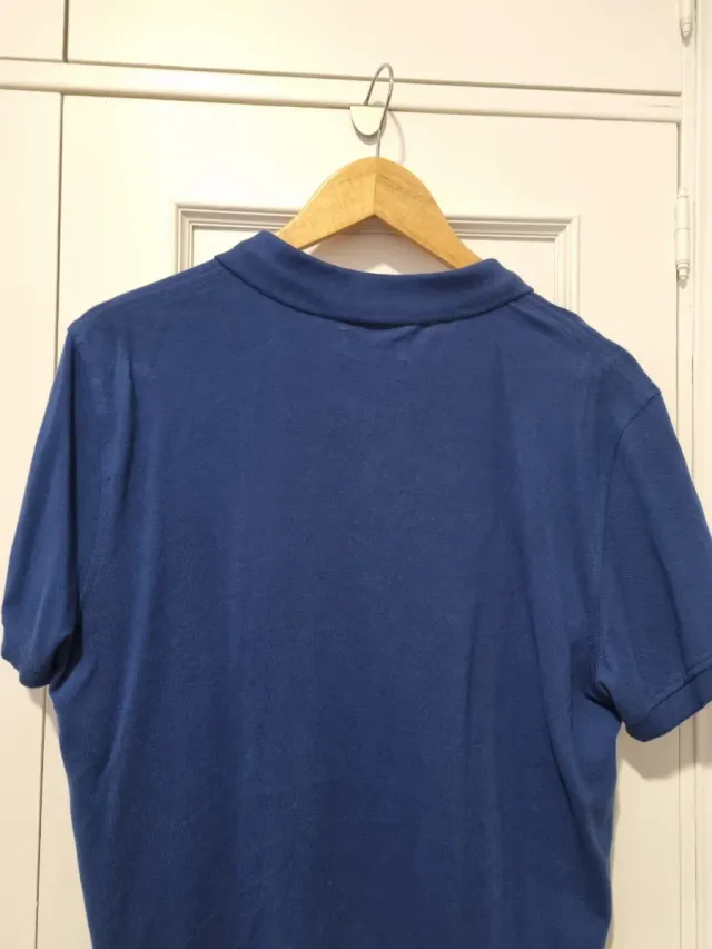 Polo azul Sfera manga corta Talla M