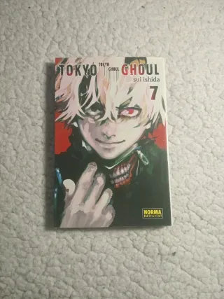Tokyo Ghoul 1, 2, 3, y 7 en español