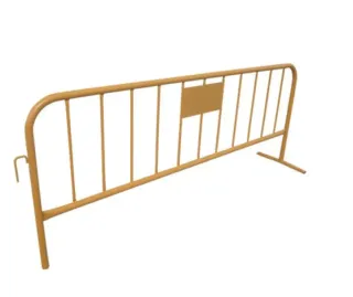 Vallas peatonales metálicas