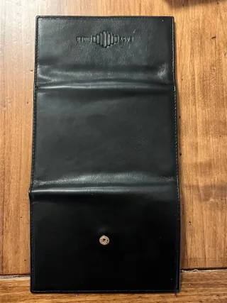 Cartera de piel Easy Rider negra