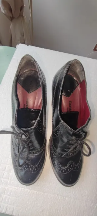 Scarpe eleganti in pelle nere 39