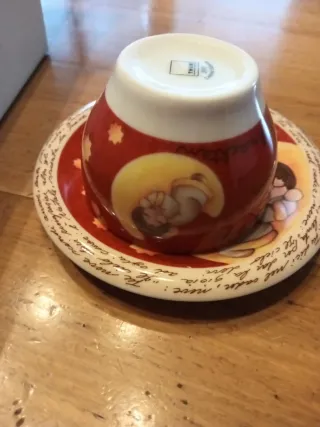 Set 2 tazze e piattini Thun