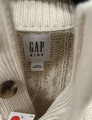 Maglione Gap baby Beige con Treccia