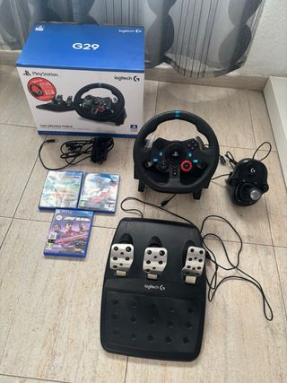 Volante Logitech G29 Driving Force PS4