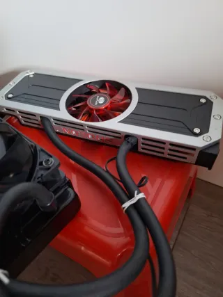 Tarjeta gráfica Ventilador pc Gama Alta Radeon