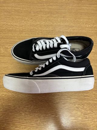 Zapatillas Vans Old Skool Plataforma Talla 39