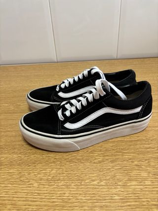Zapatillas Vans Old Skool Plataforma Talla 39