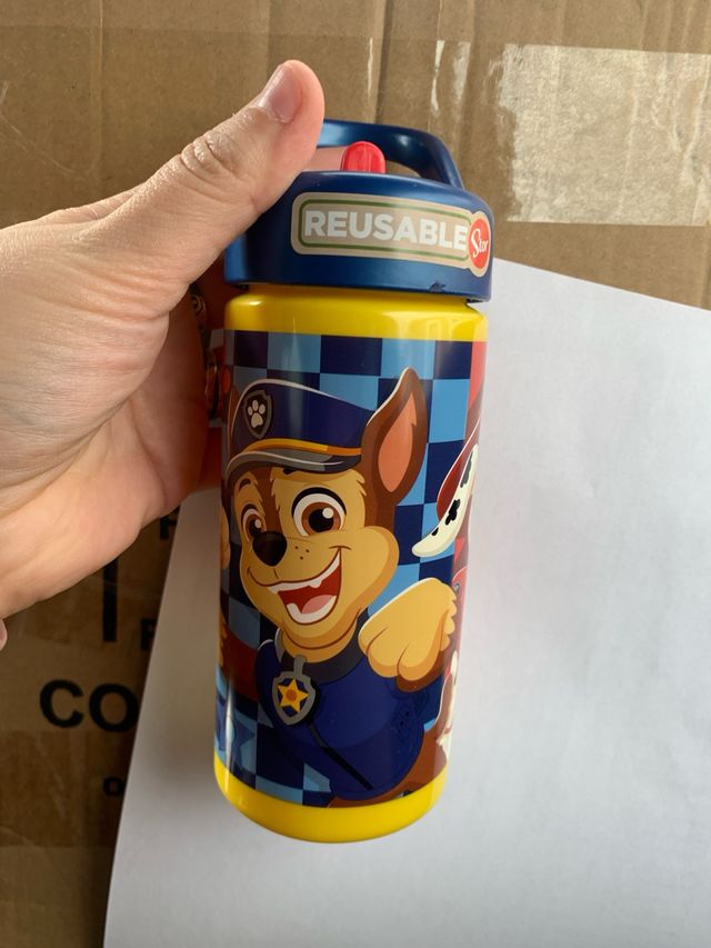 Garrafa Reutilizável Paw Patrol Chase