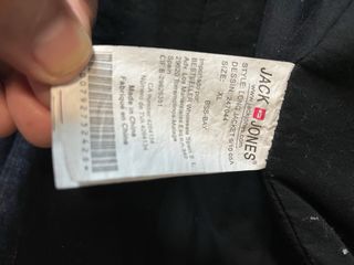 Abrigo vaquero Jack Jones XL