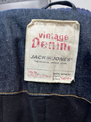 Abrigo vaquero Jack Jones XL
