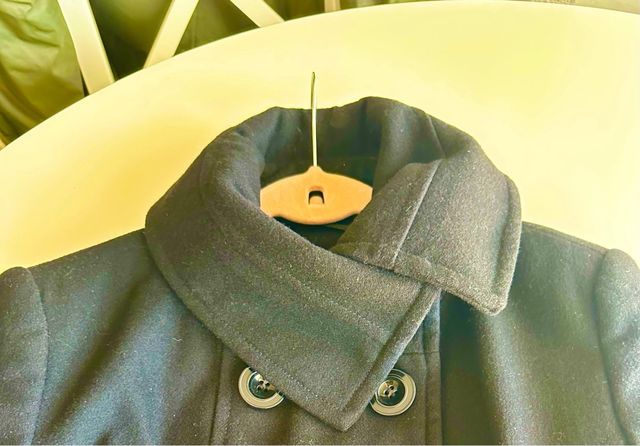 Chaqueta Zara Negra Paño Talla M