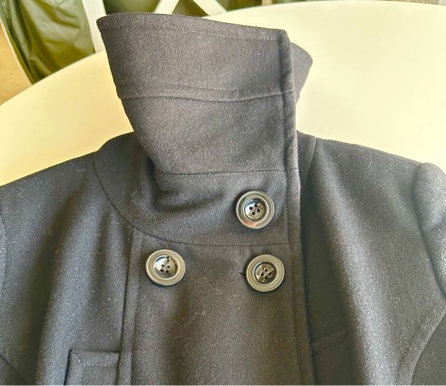 Chaqueta Zara Negra Paño Talla M