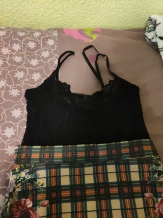Vestido lencero Zara
