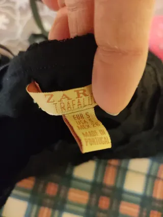 Vestido lencero Zara