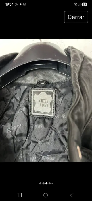 Chaqueta Biker Negra