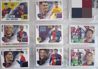 Lote cromos Panini Liga Este 2025/26 FC Barcelona