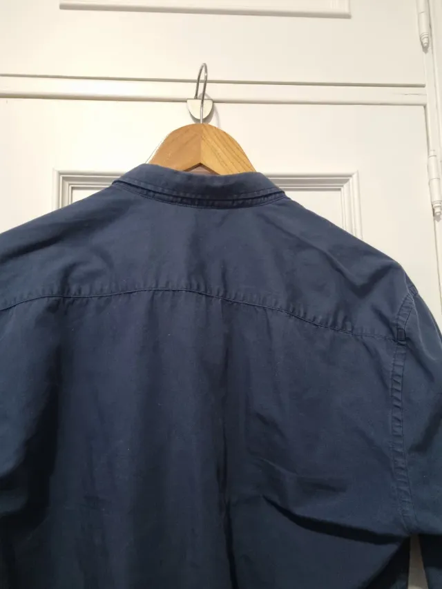 Camisa Oxford Polo Club Azul Marino Talla L