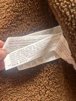 Chaqueta Aviador Forrada Marrón y Negra