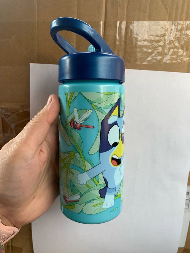 Garrafa de água reutilizável Bluey