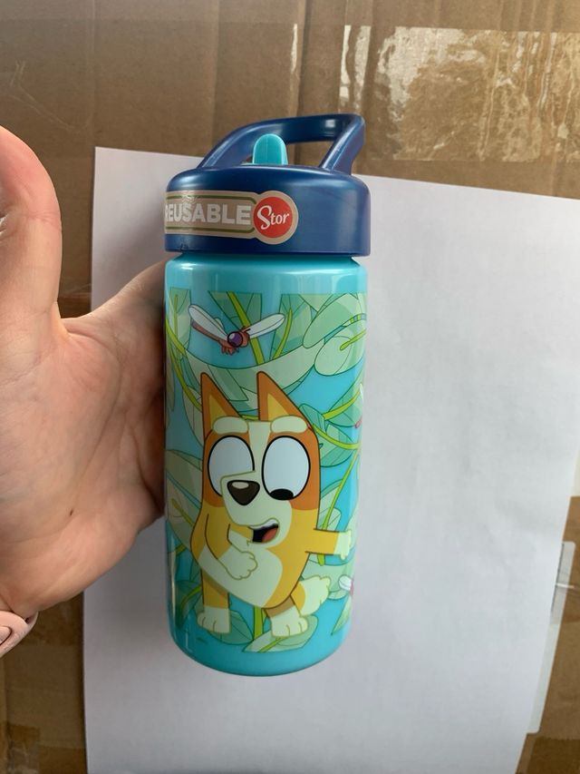 Garrafa de água reutilizável Bluey