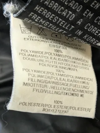 Anorak Quiksilver Talla L Marrón Beige Verde