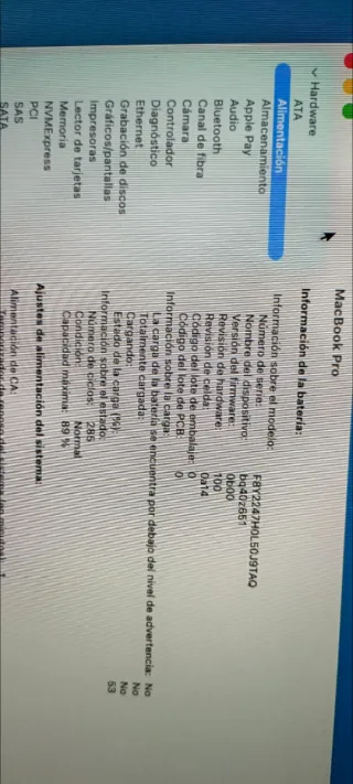 Apple MacBook Pro 16 A2485