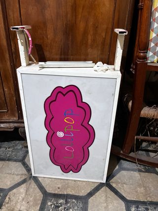 Cartel luminoso decorativo