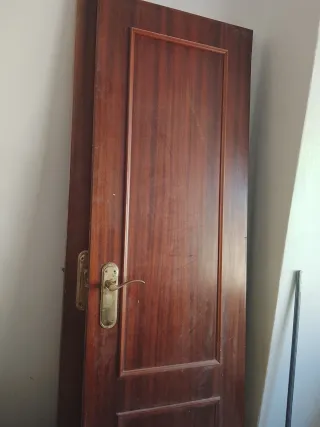 Puertas de madera los dos 30€