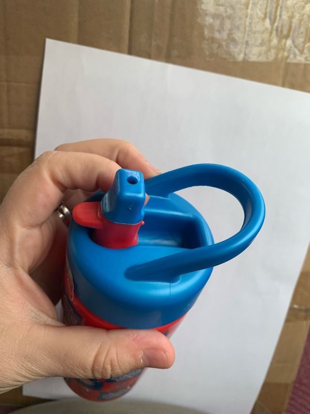 Garrafa Reutilizável do Homem-Aranha