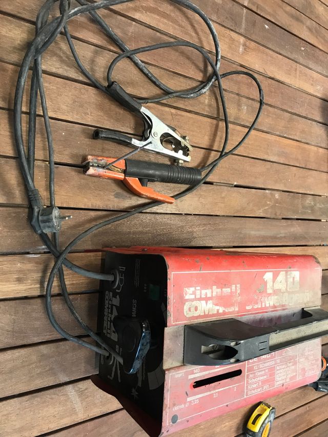 Maquina de soldar retro